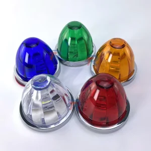 3.7 Inch LED Truck Watermelon Light Plastic Cover Multi Color IP65 Waterproof DC 12V 24V Vehicle Ambient Lamp WML006 CE