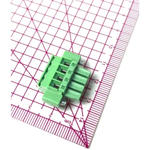 3.81mm Multi Level Screw Brass Industrial Terminal Block 300V 10A for PCB Wiring