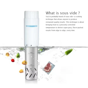 30 in 1 Multifunctional Sous Vide Cooker Machine 1050W Thermal Immersion Circulator Slow Cooker DIY Set Time and Temp Sous Vide