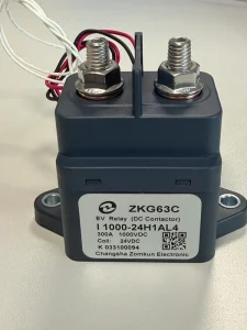 300A 1000VDC High Power DC Contactor 24V Coil SPST Relay for EV Battery Disconnect Solar Power Systems