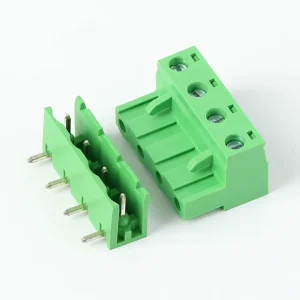 300V 15A PA66 Material 7.62mm Pitch Terminal Blocks 2EDGK Plug-In PCB Terminal