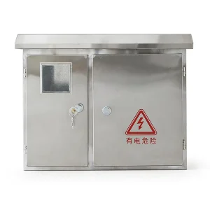 304 Stainless Steel Outdoor JP Cabinet Waterproof Electric Meter Box LV Power Distribution Cabinet for Rural Grid