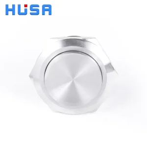 30mm Metal Momentary Self Reset Push Button Switch IP65 Waterproof 1NO1NC 3A High Head Mechanical Switches Buttons No LED
