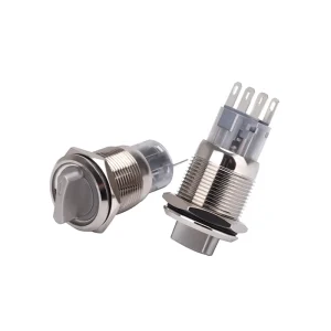 30mm Rotary Switch 2 Position or 3 Position Selector Switch