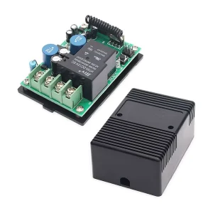 315 433Mhz Wireless RF 230V AC Control Switch Remote Controlled Light Switch for Water Pump Motor Gata Garage