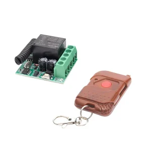 315/433mzh RF 150 Meters Long Working Range Remote Control Transmitter and Receiver DC 12v 1 Channel Relay Receiver Switch
