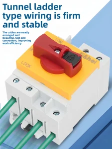 32A 16A 4P Photovoltaic 1200V DC Isolating Switch Rail-Mounted Low Voltage Disconnectors Main Control IP66 Grade