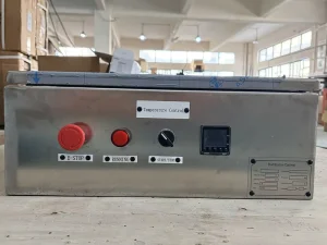 32A 3 Phase Stainless Steel Electrical Enclosure Box with Emergency Stop and Digital Temperature Control