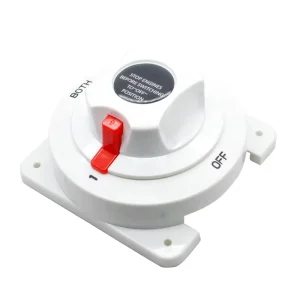 32V Dual Selector Switch 4 Position Off 1 Both 2 Battery Isolator for Marine Boat RV Caravan Yacht