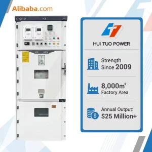 33KV SF6 Gas Insulated GIS Switchgear with Sealed Anti Leakage Structure for High Voltage Power Transmission Projects