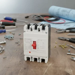 35ka Molded Case Circuit Breaker Low Voltage AC Circuit Breaker JYZM1-250/3300 250A Electronic Circuit Breaker