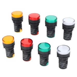 380V Equipment Signal Indicator AD16-22D 110V Power Indicator DC Signal Light