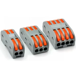 3D Printer Accessories 2 in 1 Multi Function Wire Connector Quick Terminal Coupler (2 Input 2 Output)