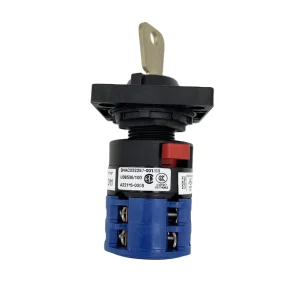 3HAC052287 001 03 Control Cabinet Mode Selector Switch with 2 Gears and 2 Sections with One Key