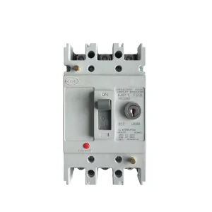 3P 125A MCCB Molded Case Circuit Breaker Lock Key Lockable Industrial Electronic Equipment Household Use Plastic Copper