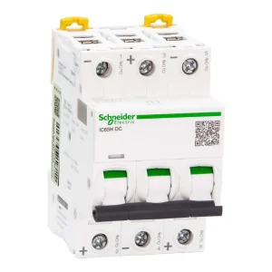 3P 16A DC Miniature Circuit Breaker IC65H DC for Solar Power Distribution for Advanced Factory Automation