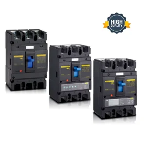 3P 4P 100A 800A Intelligent Electronic Adjustable Current MCCB Moulded Case Circuit Breaker