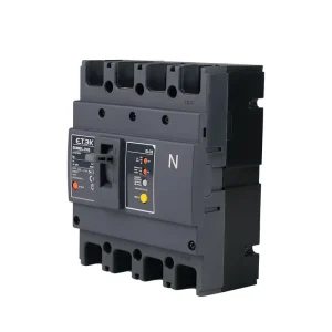 3P 4P 80A 100A 125A 160A 30-500mA 25KA Electronic Type Earth-leakage Protection MCCB Moulded Case Circuit Breaker