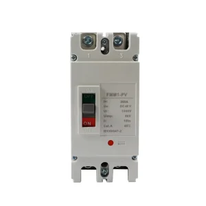 3P 4P Molded Case Circuit Breaker MCCB 500V 750V 1000V DC Breaker Low voltage Waterproof 16A-630A for Solar PV System