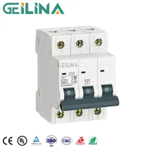 3P 6kA 400V IEC With CE Certificate Quality MCB Mini Circuit Breaker Manufacturer