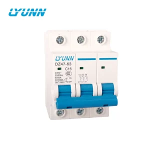 3P Miniature Circuit Breaker MCB SP 6A 10A 16A 20A 25A 32A 40A 50A 63A 3P 20A MCB Circuit Breaker