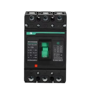3P+N 125A Moulded Case Circuit Breaker YCM1-125 36kA 400V MCCB 3 Phase With Neutral Low Voltage Adjustable Circuit Breaker