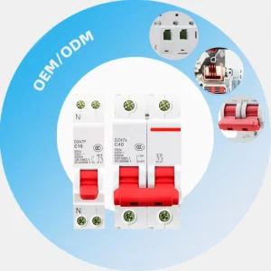 3P+N Miniature Circuit Breaker with Energy Efficiency CCC Certified Wide Current Range 1 63A for Commercial & Industrial Use