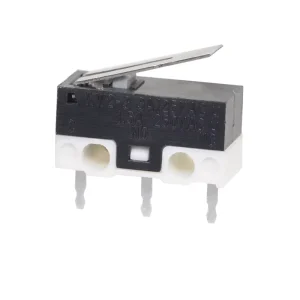 3Pin 1A 125V Micro Switch Limit Push Button Type with Short Lever SPST Circuit Mini Micro Switch for Toy