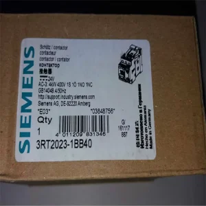 3RT20231BB40 Contactor