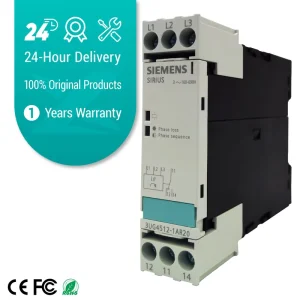 3UG45121AR20 Sirius 3 Phase Voltage Analog Power Monitoring Relay 3UG4512 1AR20 Monitoring Relays