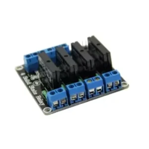 4 Channel 24V Relay Module Solid State High Level SSR DC Control 250V 2A with Resistive Fuse