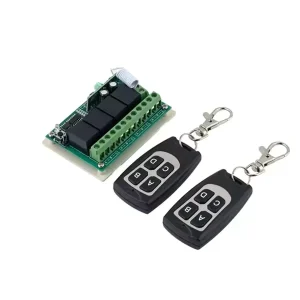 4 Channel Universal Remote Control Switch 12 Volt Remote Control on off Switch With Relay