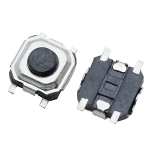 4 Pin SMD SMT Micro Push Button Switch 3x3mm Tactile Switch 12V 0.5A for PCB Board and Household Appliances