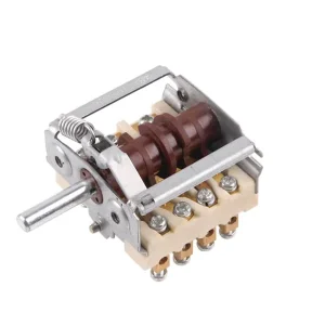 4 Pole 16Amps 250Volts 4 Position ON OFF Rotary Switch