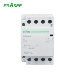 4-Pole 4NO 63A 400V DC/AC 24V Household Contactors for DC Electricity Applications