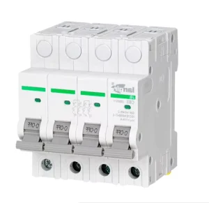 4 Pole DC Miniature Breaker 6A 10A 16A 20A 25A 32A 40A 50A 63A 1000V 6kA C Curve