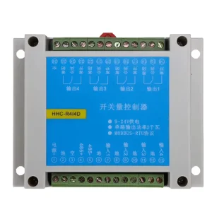 4 Way Network Relay 4 in 4 out Ethernet Control Switch through Modbus TCP IP Relay