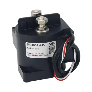 4 Wire New Energy Resources EVR400A-24S Coil 24VDC 320V 400A Electromagnetic Relay DC Relay Contactor