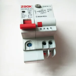 4.5kA Residual Current Circuit Breaker Automatic Reclosing Manual Reset Fire Leakage MCB RCCB 10A 16A 20A 32A