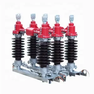 40.5KV Outdoor High Voltage Disconnecting Switch Three Phase Isolator Switch Earthing Knife GW4 40.5 IEC Standard for