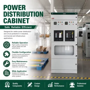 400A Complete Low Voltage Power Cabinet On Site First Second and Third Level Distribution Cabinet