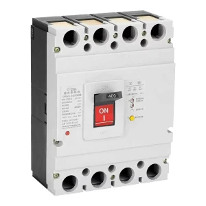 400A Leakage Protector 3-Phase 4-Wire 42kA Breaking Capacity