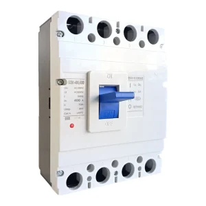 400V 4P Four-Pole AC Molded Case Circuit Breaker 400A 35kA Breaking Capacity Thermal-Magnetic Trip Unit IEC Certified Industrial
