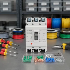 400V Circuit Breaker JYZM1-125/3300 100A Molded Case Circuit Breaker 3-4P Low Voltage Circuit Breaker