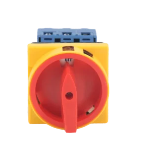 40A 63A 4P Changeover Switch Padlock Disconnect Selector with ON OFF Panel Power Control