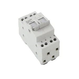 40A 63A MTS Dual Power Manual Transfer Isolating Switch Interlock Circuit Breaker 100V for Solar PV System 1P2P3P4P Changeover