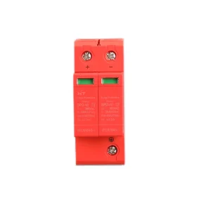40KA CE Certified SPD-40 Surge Protector Device with Short Circuit & Overload Protection 2P Low Voltage PA66 Material