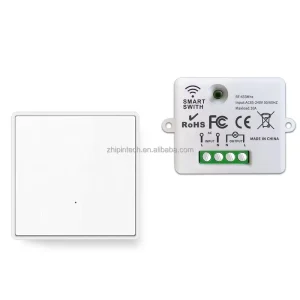 433 MHz Wireless Wall Switch AC 110V 220V Light Switch Module Remote Control Home Lamp Fan LED Bulb