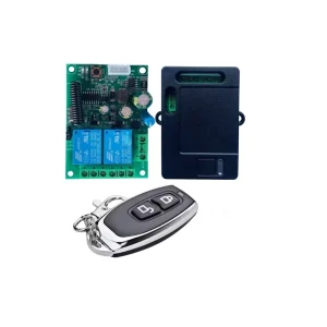 433MHz 12V 24V Remote Control Switch Wireless Controller Transmitters Receiver for Rolling Shutter Motors