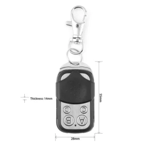 433MHz 4CH RF Remote Control Switch EV1527 Learning Code for Garage Door Opener